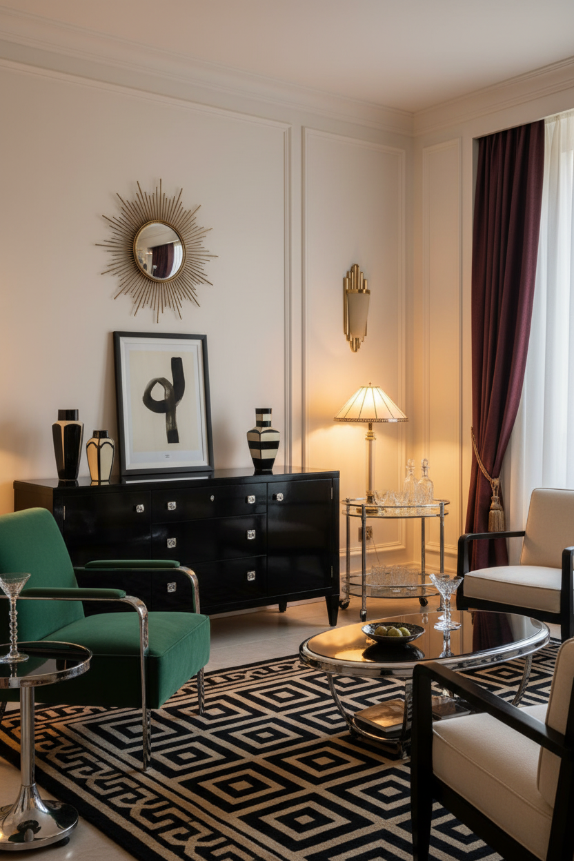 Comment intégrer l'Art Déco dans votre Intérieur ?