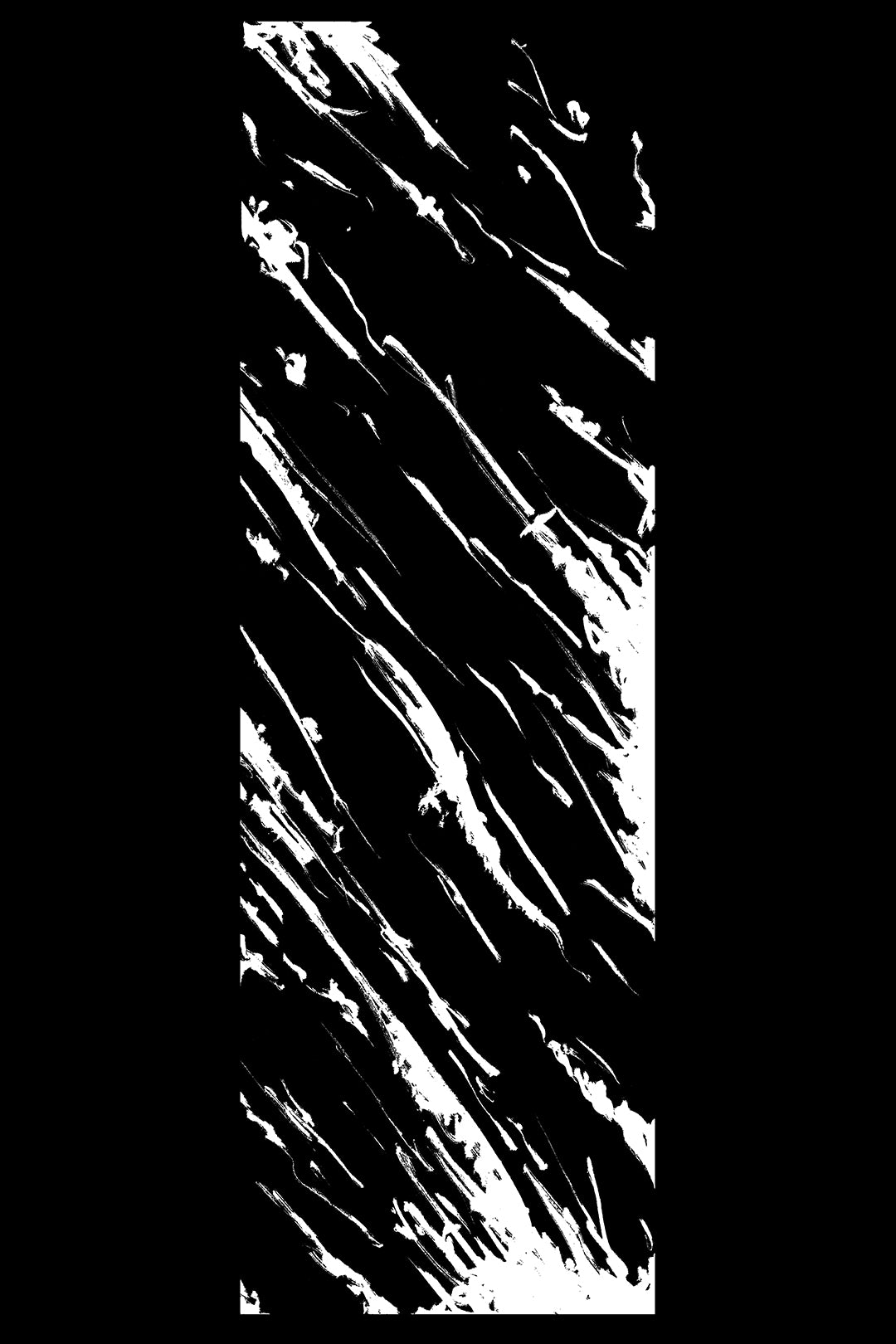 Abstract Wood Black