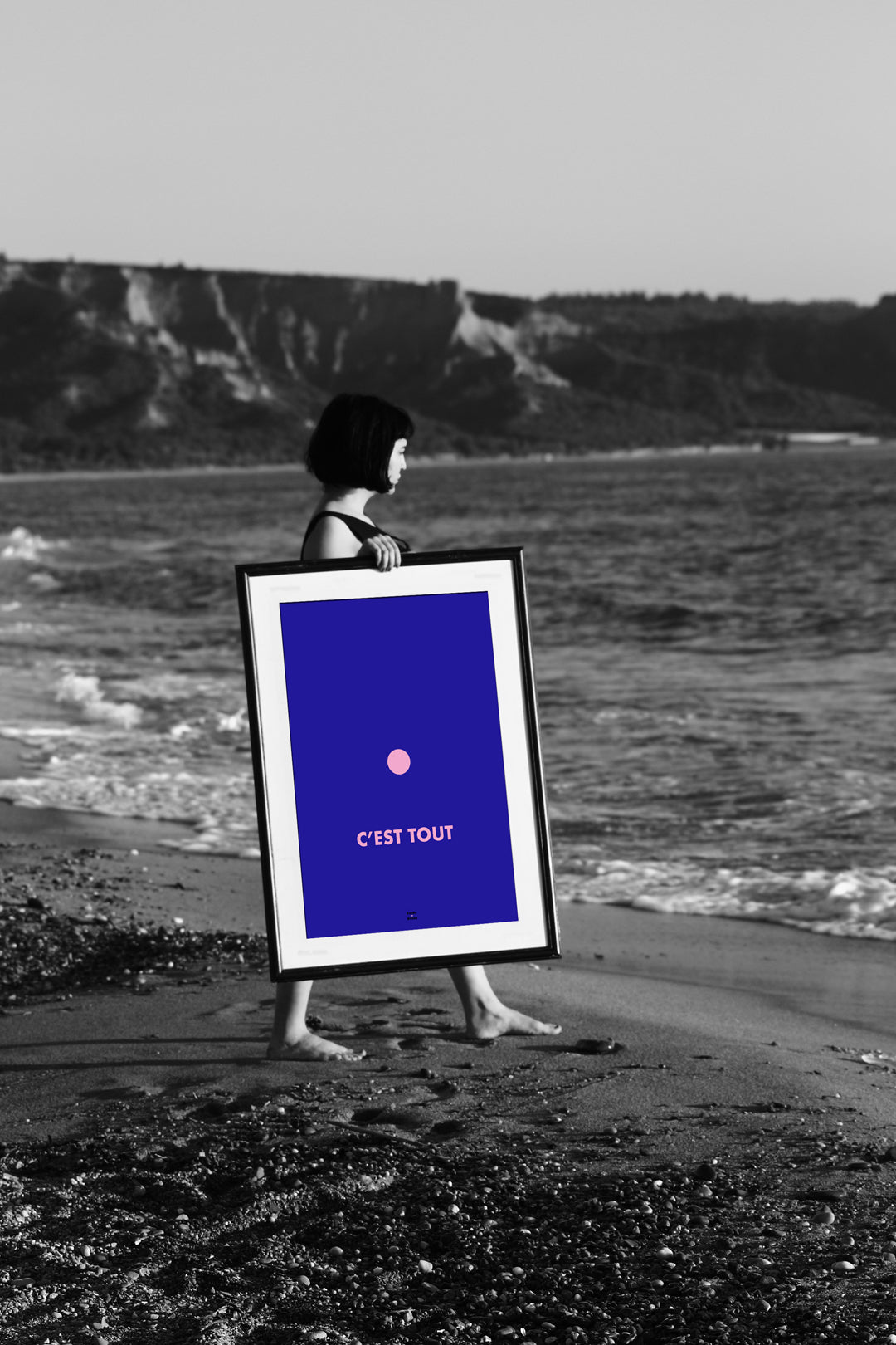 Affiche • c'est tout Pantone© Bleu