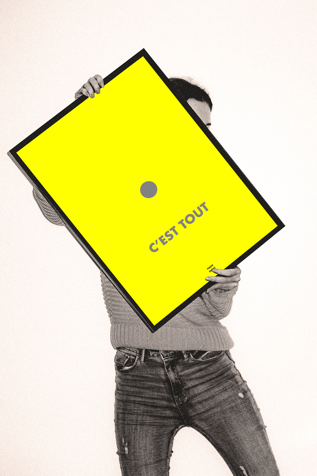 Affiche • c'est tout Pantone© Jaune