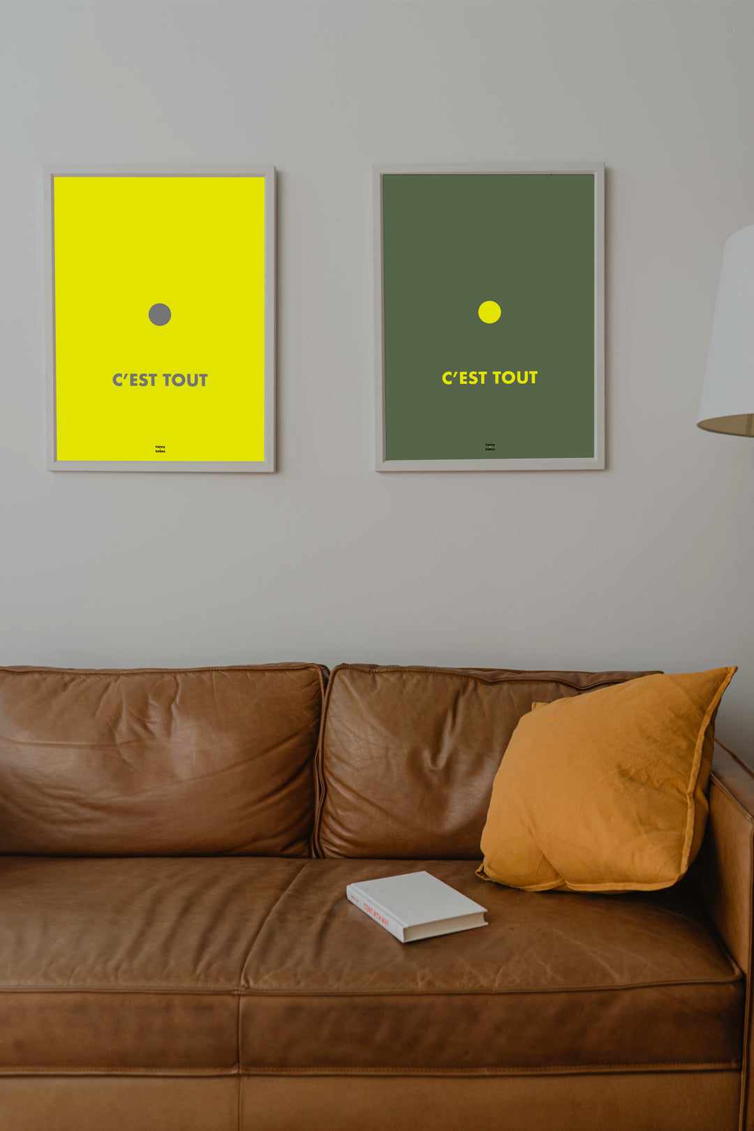 Affiche • c'est tout Pantone© Kaki