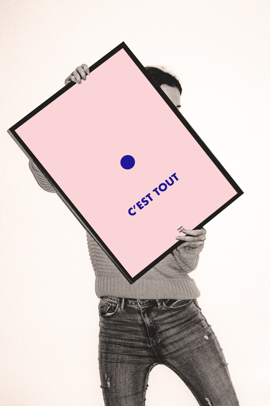 Affiche • c'est tout Pantone© Rose